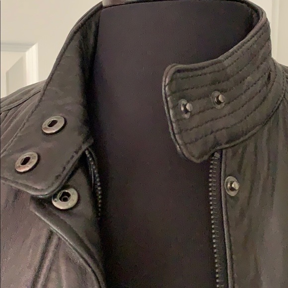 Tommy Hilfiger 100% genuine leather jacket size XS - Picture 4 of 8